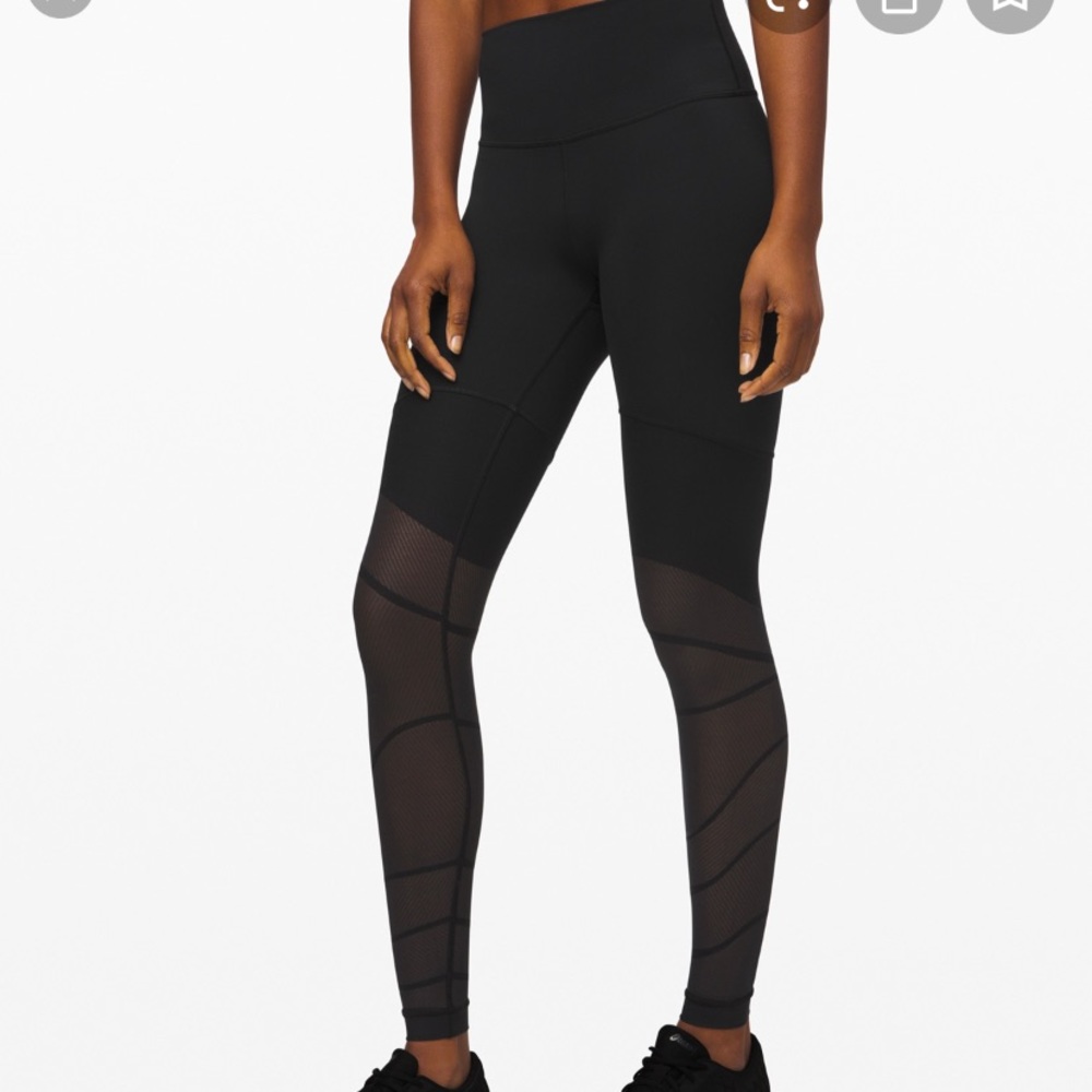 Size 8 Sheer Will High Rise Lululemon